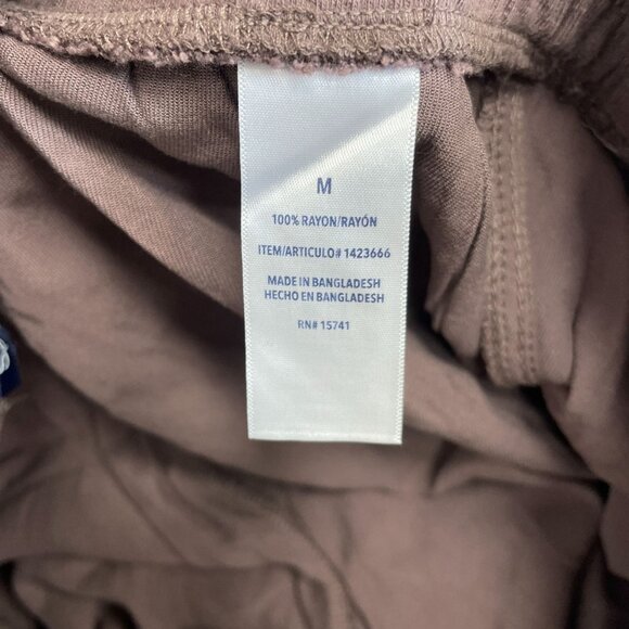 NEW Splendid Women's Size M Rayon Jogger Pants Brown - Picture 7 of 8